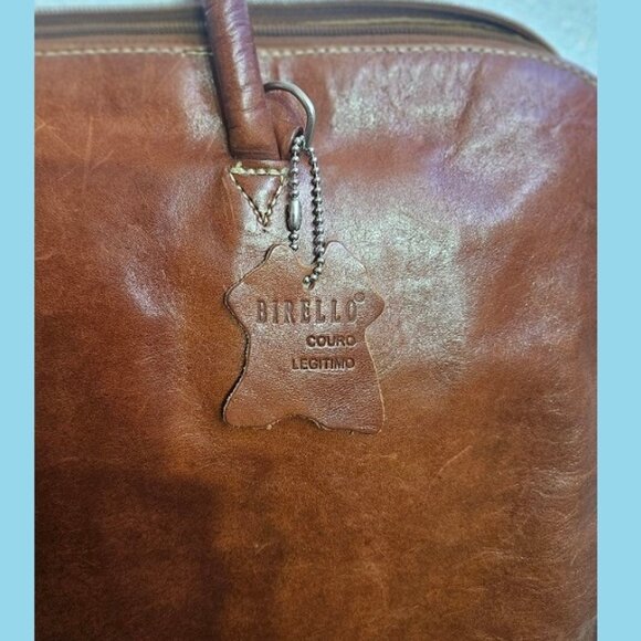 BIRELLO Italian leather briefcase - Picture 3 of 12